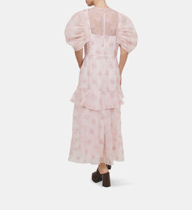 Peplum-detail Short Sleeve Dress