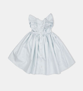 Girl Sea Breeze Jacquard Dress