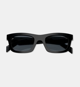 Prada Square-shaped Acetate Black Frame Sunglasses, Packshot View