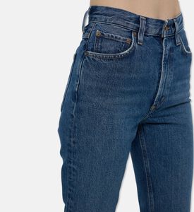 Agolde High-rise Flared Denim Pants, Model View