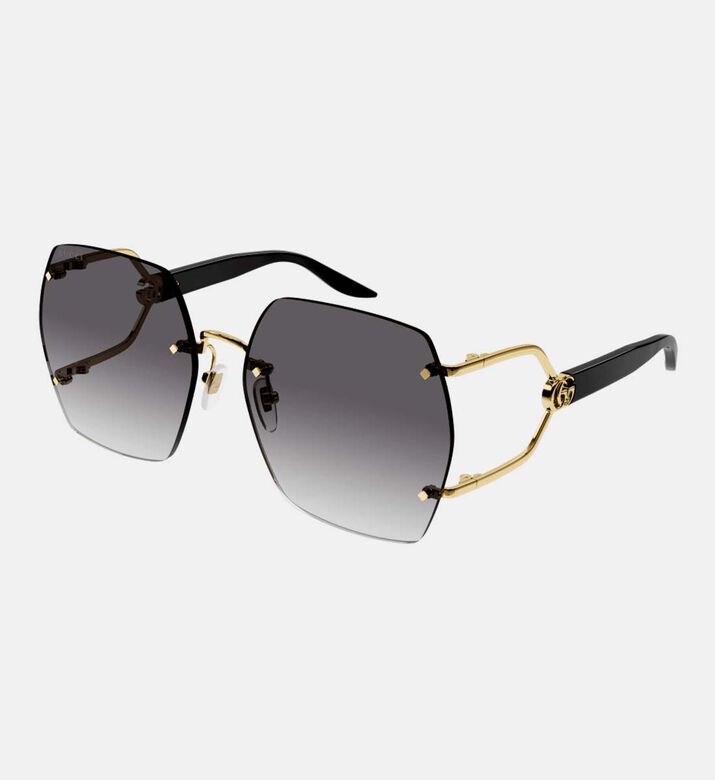 Square Cut-out Design Sunglasses 62
