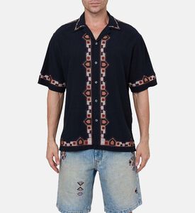 Zao Cotton Short-sleeve Embroidered Shirt Zao Cotton Short-sleeve Embroidered Shirt
