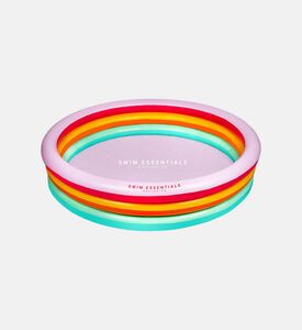 مسبح أطفال بلون قوس قزح متين بي في سي