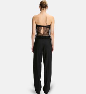 Tailored Wide-leg Trousers
