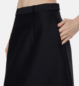 Bouguessa Bella A-line Midi Skirt, Model View