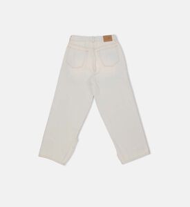 Wide-leg Cotton Jeans