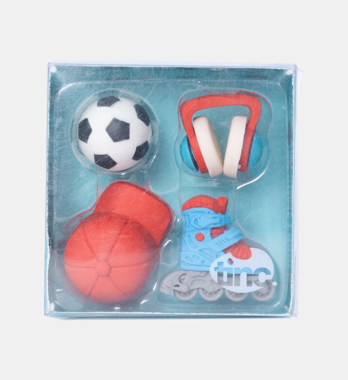 Mixed Sporty Eraser Set