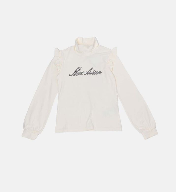 Girl Ruffled Turtleneck Shirt
