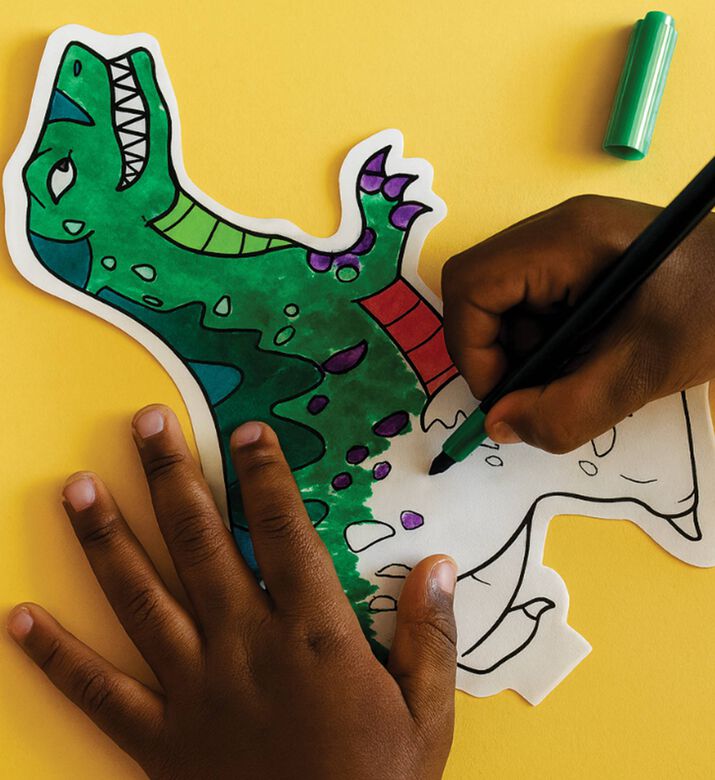 Ara creative Inflatable Coloring Dinos, Packshot View