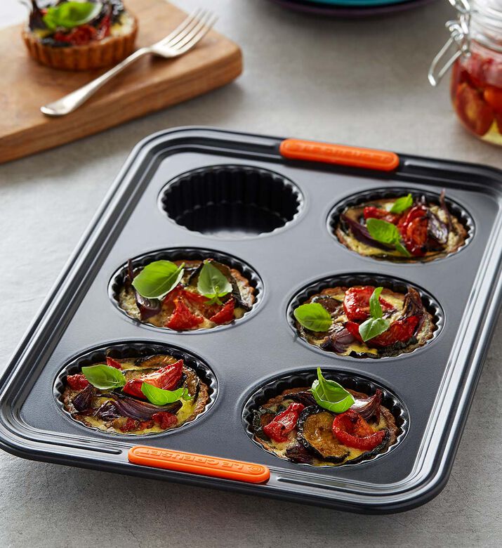 6 Cup Fluted Tarte Tin