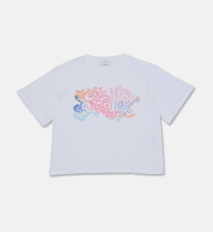 Stella McCartney Psychedelic Logo Graphic T-shirt, Packshot View