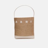 Museo Raffia Leather-trimmed Hobo Bag