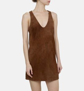Rasha Suede Mini Dress