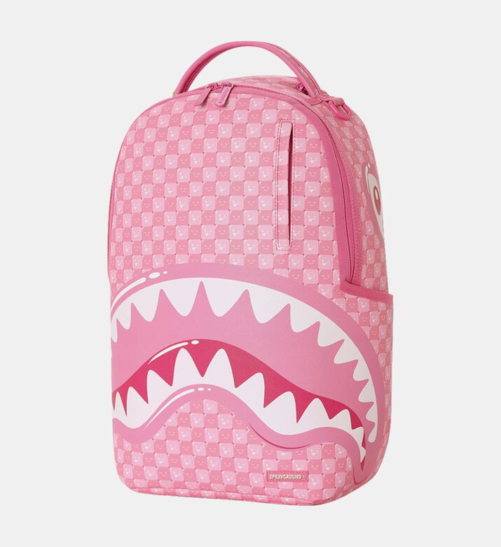 Sprayground Backpack Pink New Check Faces, Packshot View