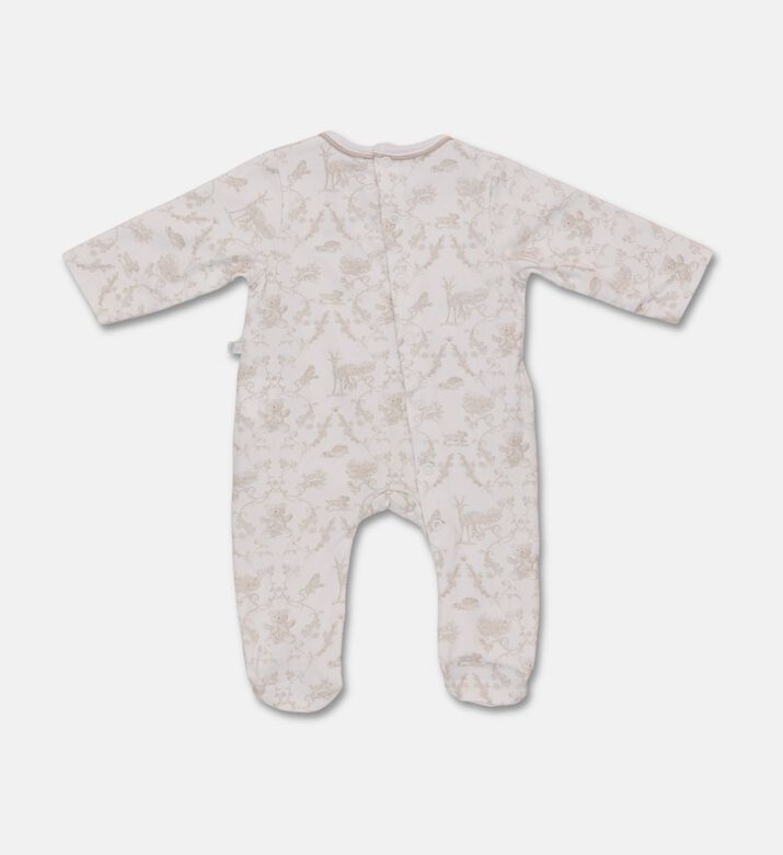 My First Collection Printed Long-sleeve Rompersuit, Packshot View