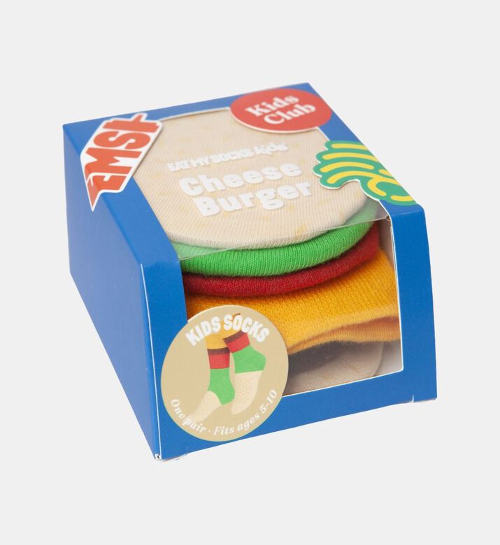 Cheese Burger-inspired Socks
