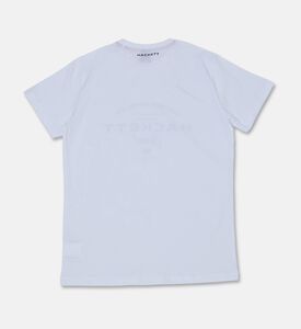 Hackett London Logo-print Crewneck T-shirt, White, 13y, Packshot View