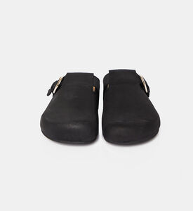 Travis Leather Closed-toe Clogs