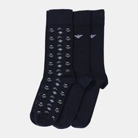 Logo Knit Short Socks 3-pack Set