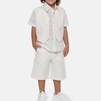 Dino Fitted Boy Vest