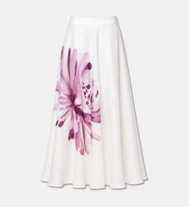 Carter and White Hand-painted Floral A-line Skirt, Packshot View