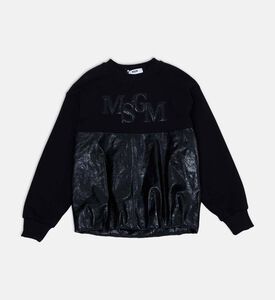 M S G M Logo-embroidery Crewneck Dress, Packshot View