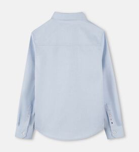 Classic Long-sleeve Embroidered Logo Shirt