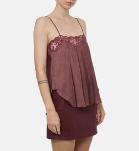 Mes Demoiselles Top, Dark-red, 42, Model View