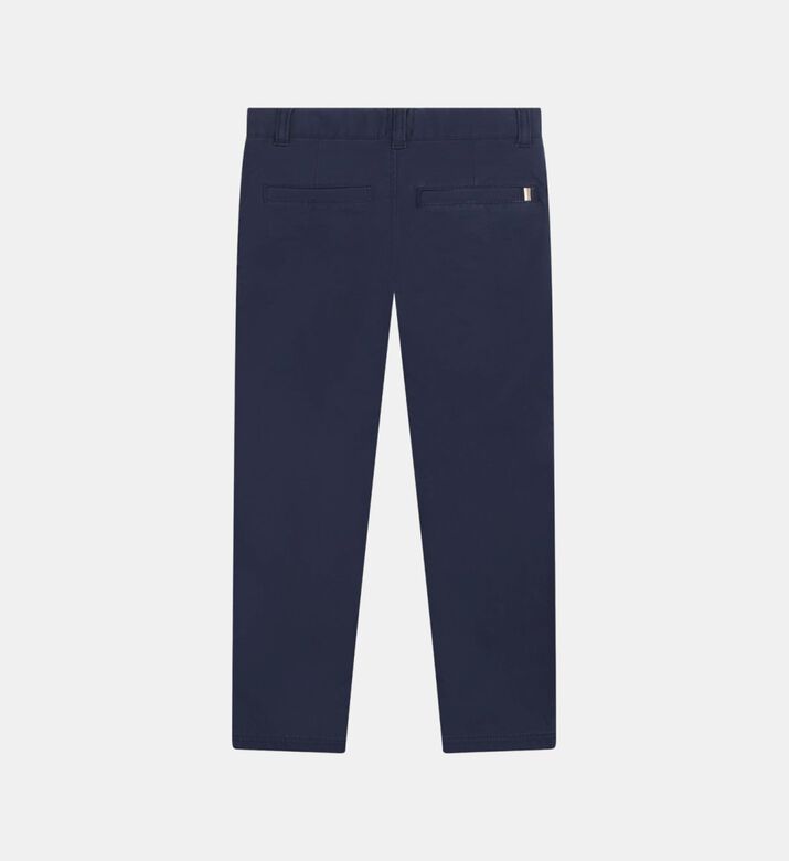 Cotton Adjustable Waist Trousers