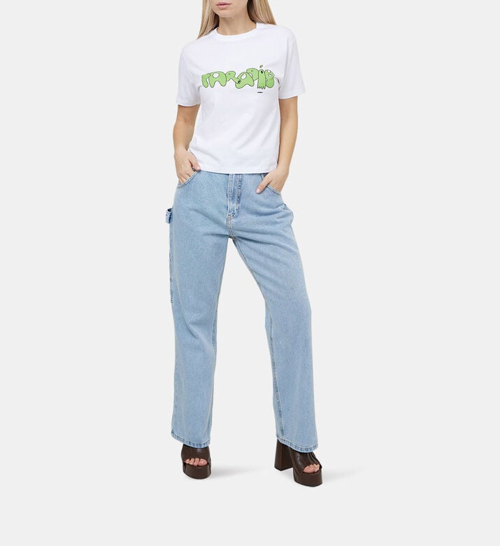 Edgar Plans Sketchbook Crop Top Edgar Plans Sketchbook Crop Top