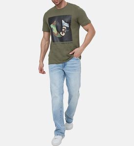 Straight-cut 5-pockets Denim Pants Straight-cut 5-pockets Denim Pants