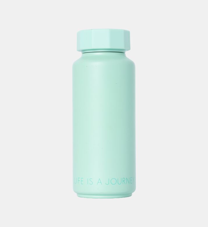 Design Letters Hearts Insulated Thermo Bottle, Light-green, Packshot View