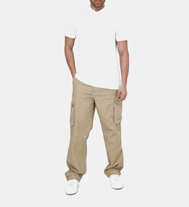 بنطال كارجو قطن فضفاض