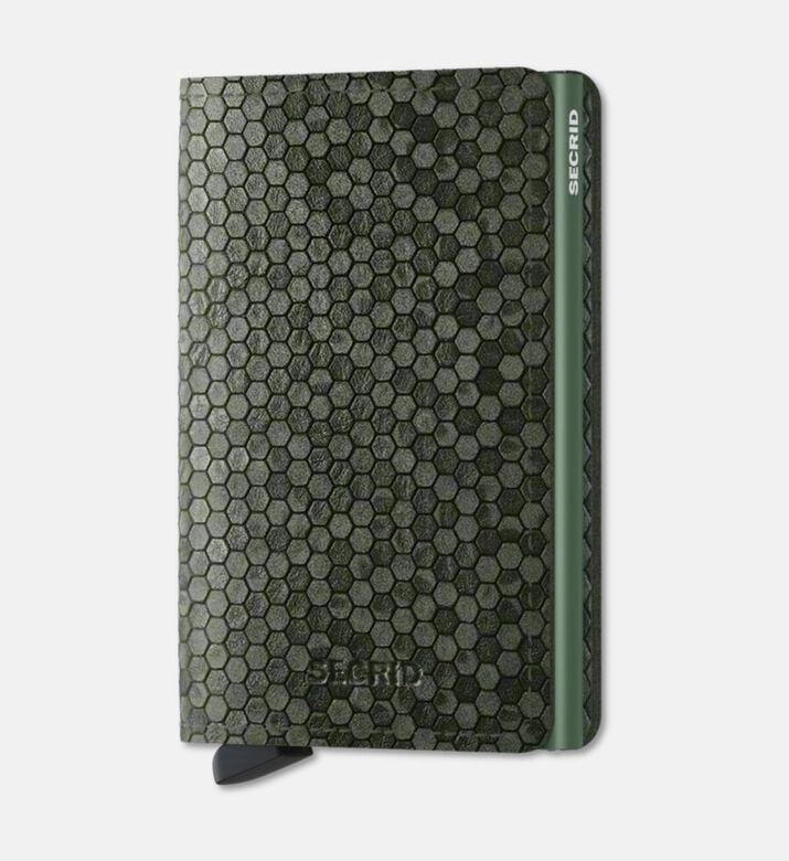 Secrid Wallets Wallet Slim Hexagon She-green, Packshot View