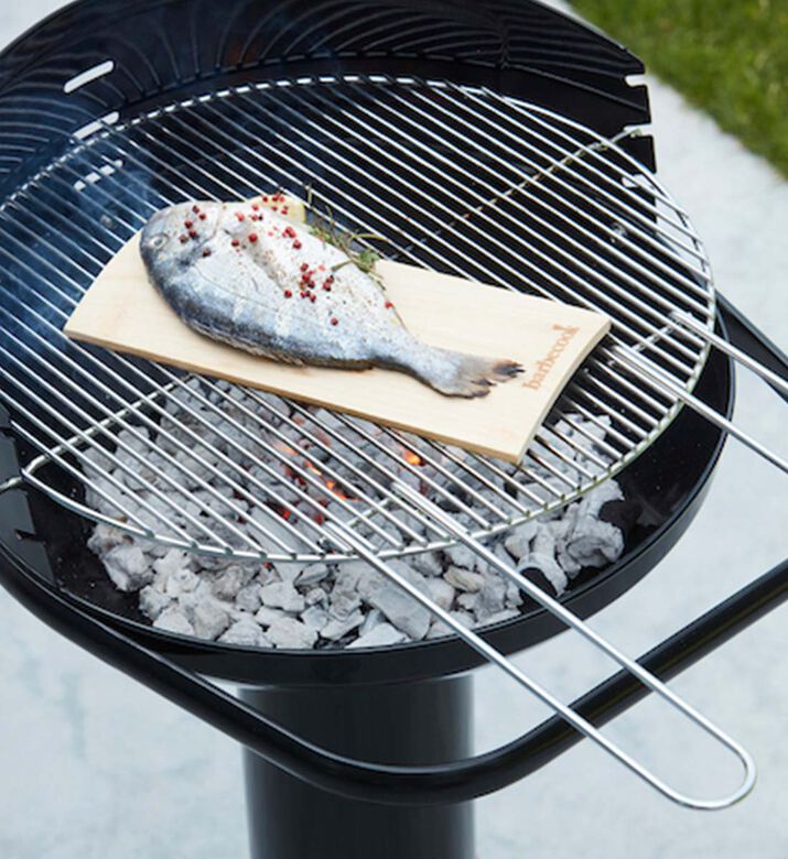 ألواح تدخين من خشب الأرز، طقم مكون من قطعتين