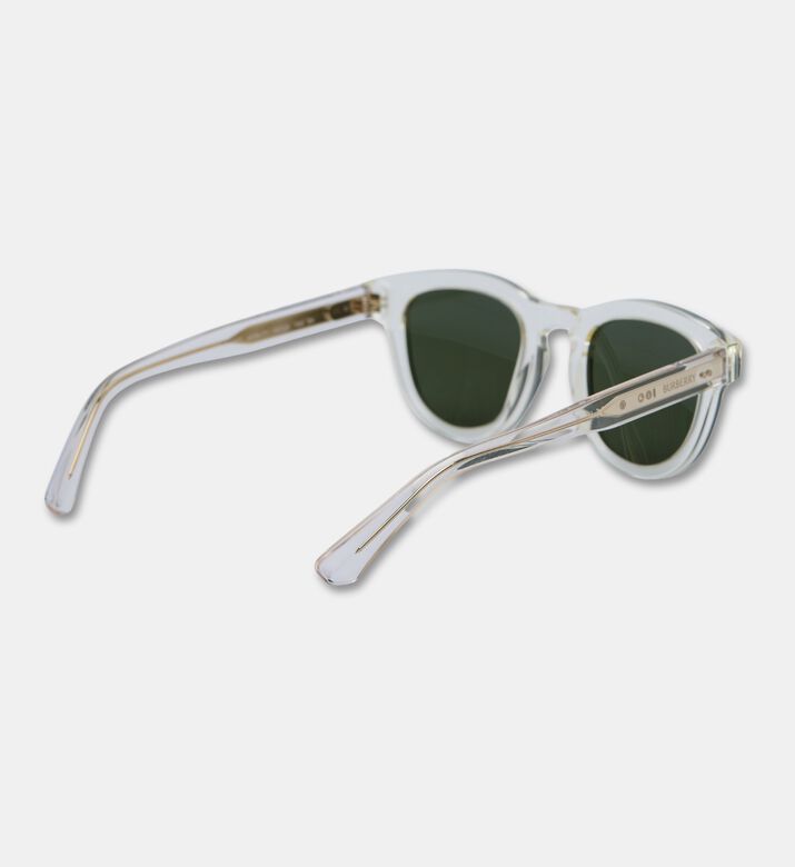 Burberry Phantos-shaped Transparent Frame Sunglasses, Packshot View