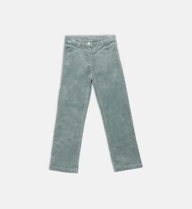 Ribbed Straight-leg Trousers Ribbed Straight-leg Trousers