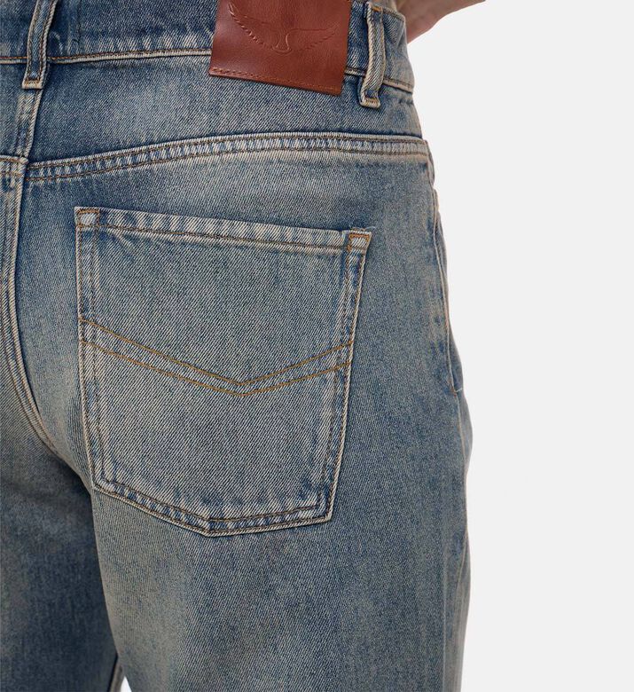 Zadig et Voltaire Button Closure Denim Pants, Model View
