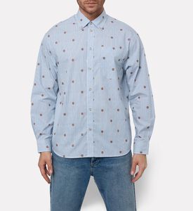 Les Deux All-over Basketball-print Shirt, Model View