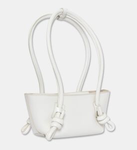Hereu Mini Elongated Shoulder Bag, Off-white, Packshot View