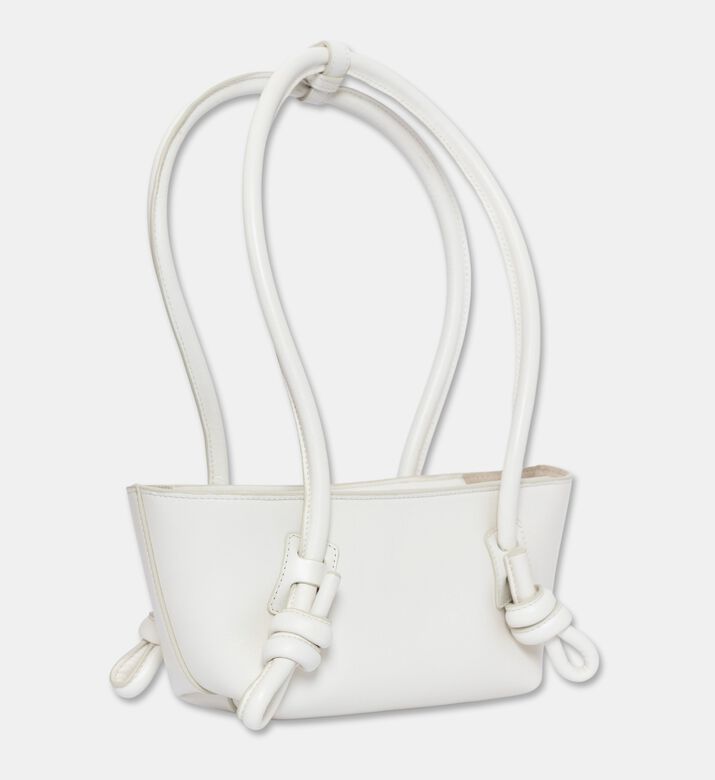 Hereu Mini Elongated Shoulder Bag, Off-white, Packshot View