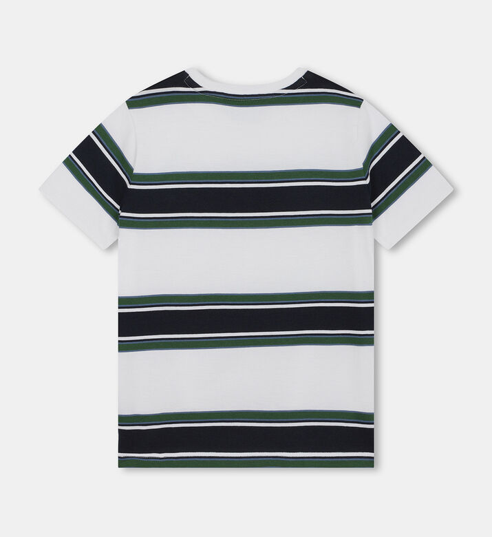 Boy Striped Short Sleeve T-shirt