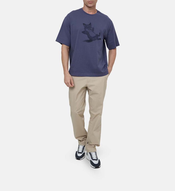 Cotton Chillax-print T-shirt Cotton Chillax-print T-shirt