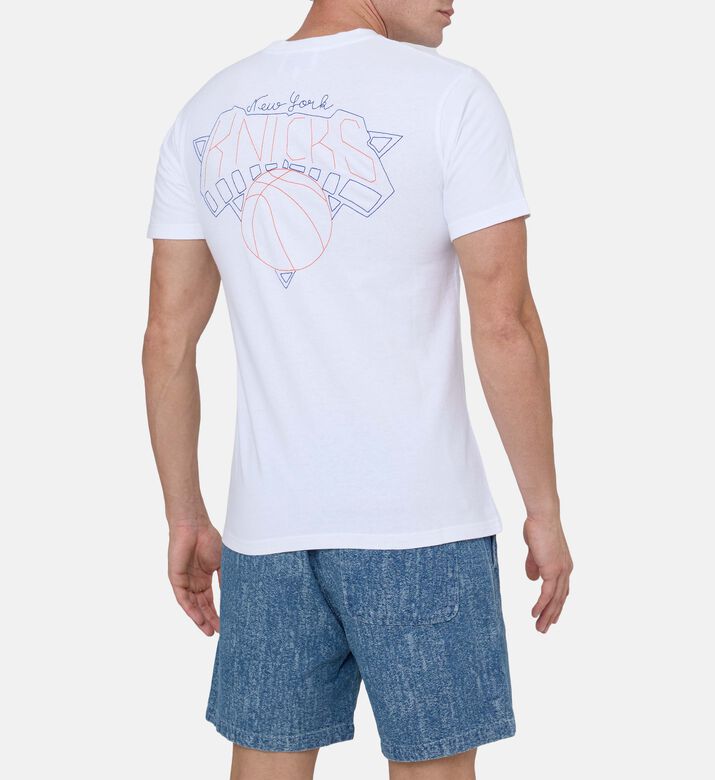 تيشيرت باتورو بتطريز نيو يورك نيكس