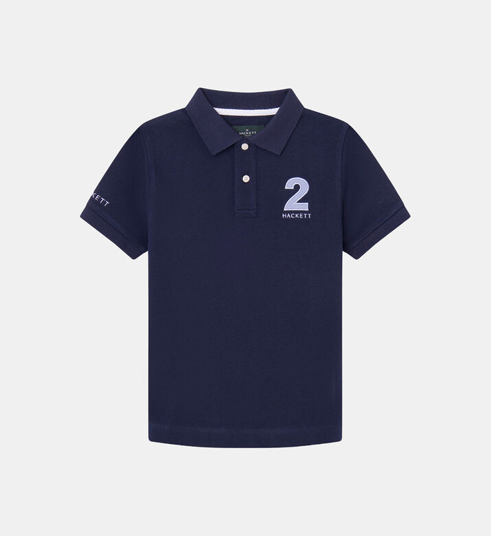 Heritage Number Pique Polo