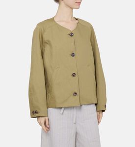 Damia Cotton Linen Short Jacket