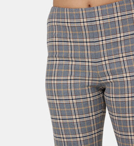 Penina Check Wool Suit Trousers