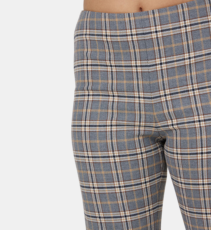 Penina Check Wool Suit Trousers