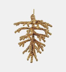 Wire Glittered Cone Ornament