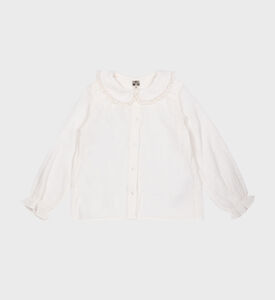 هورتنس بلوزة شاش مزدوجة